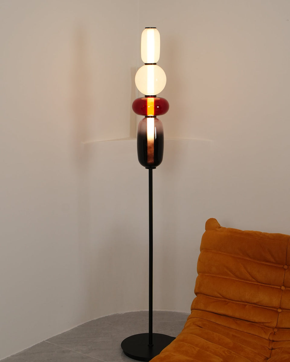 Candied Glass Floor Lamp-Lighting > Floor Lamps-casanuva-casanuva