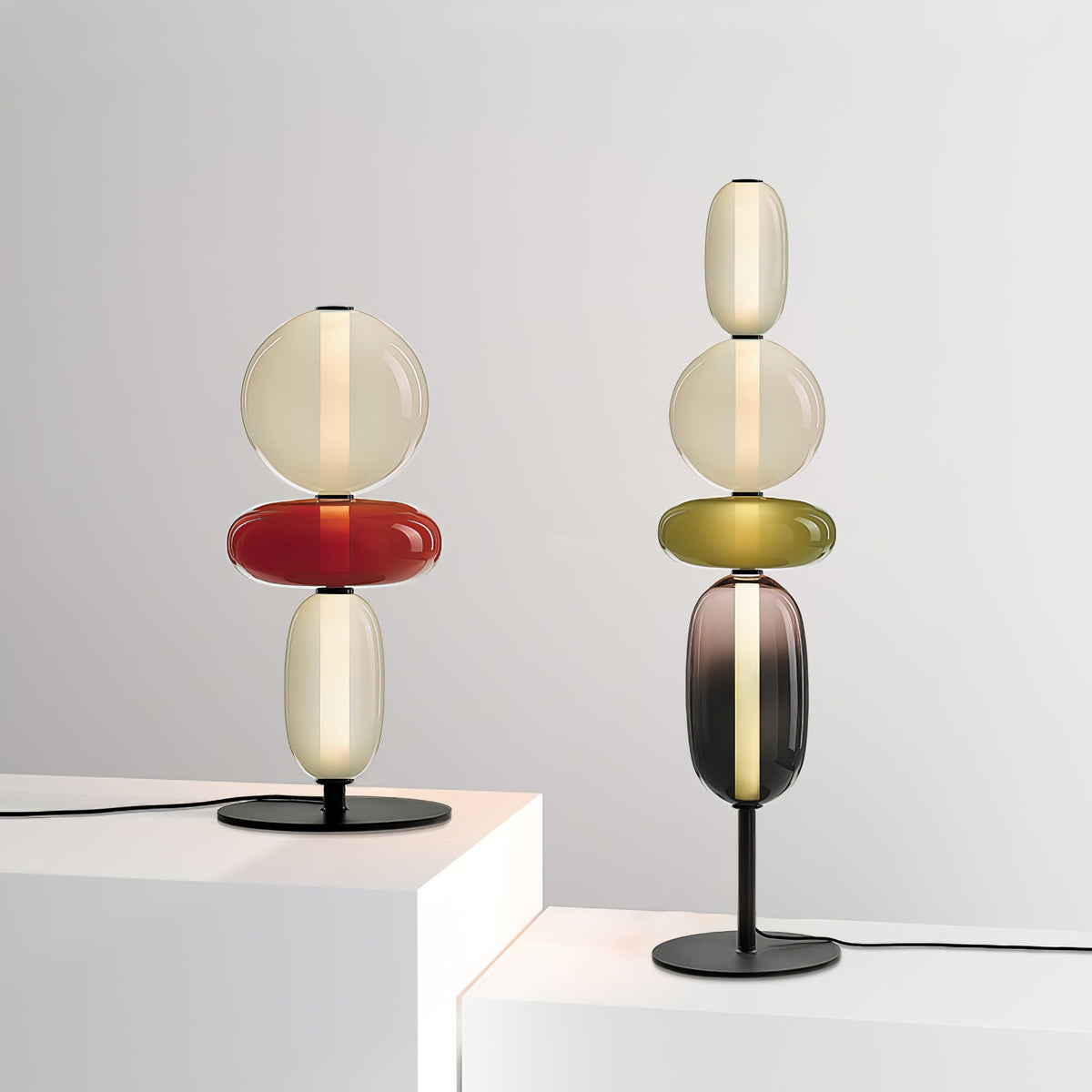 Candied Glass Floor Lamp-Lighting > Floor Lamps-casanuva-casanuva