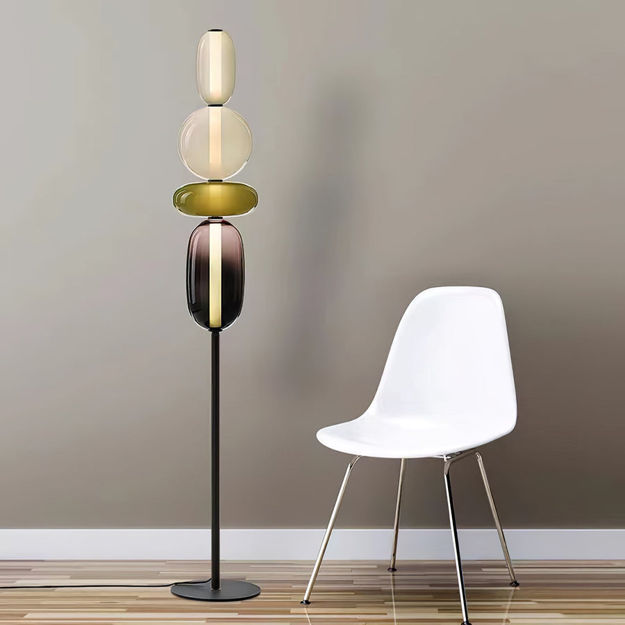 Candied Glass Floor Lamp-Lighting > Floor Lamps-casanuva-casanuva