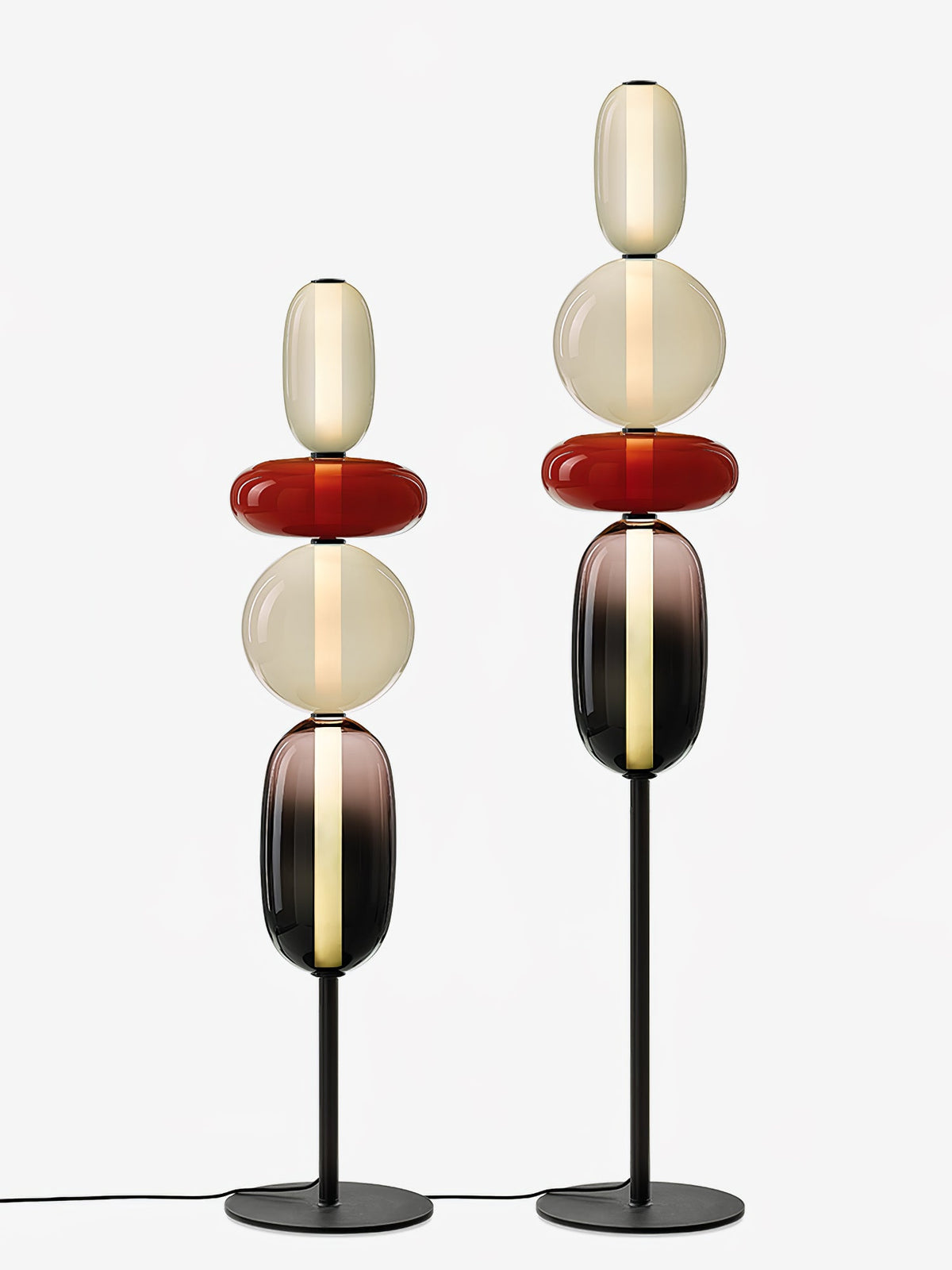 Candied Glass Floor Lamp-Lighting > Floor Lamps-casanuva-casanuva