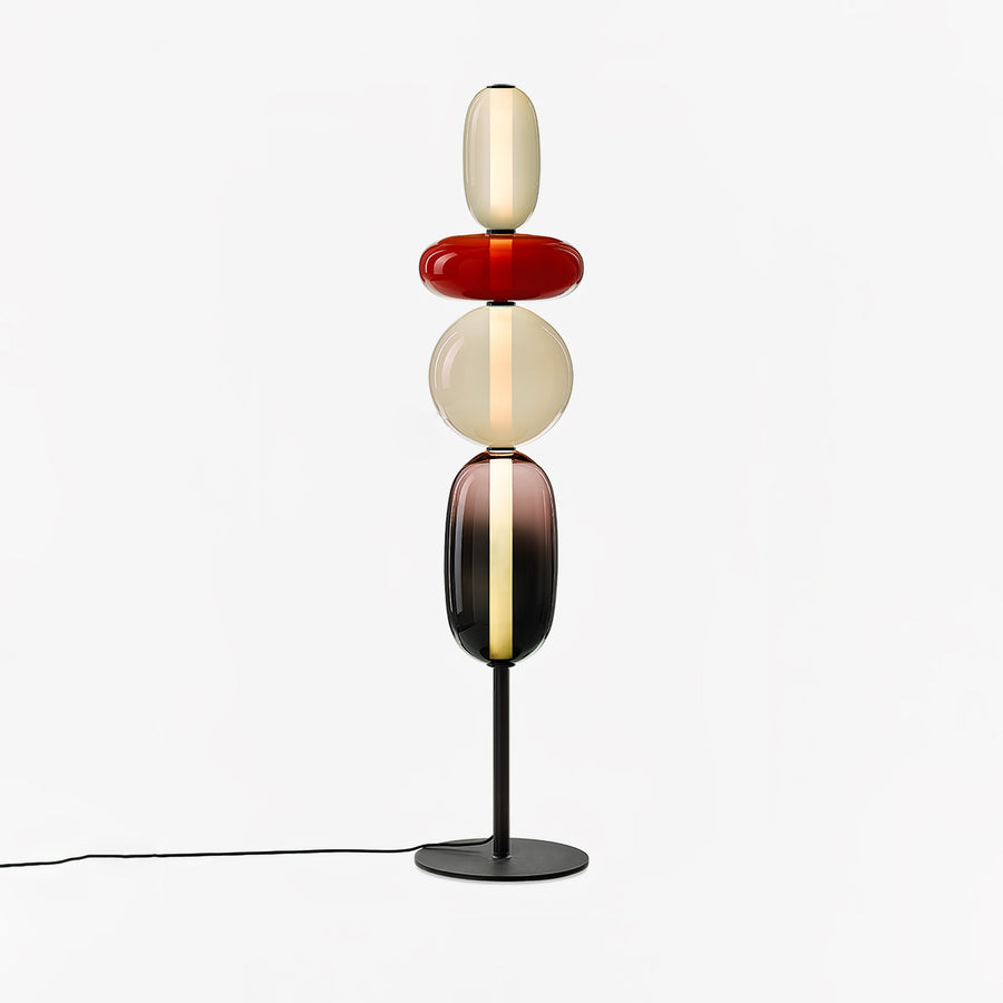 Candied Glass Floor Lamp-Lighting > Floor Lamps-casanuva-casanuva