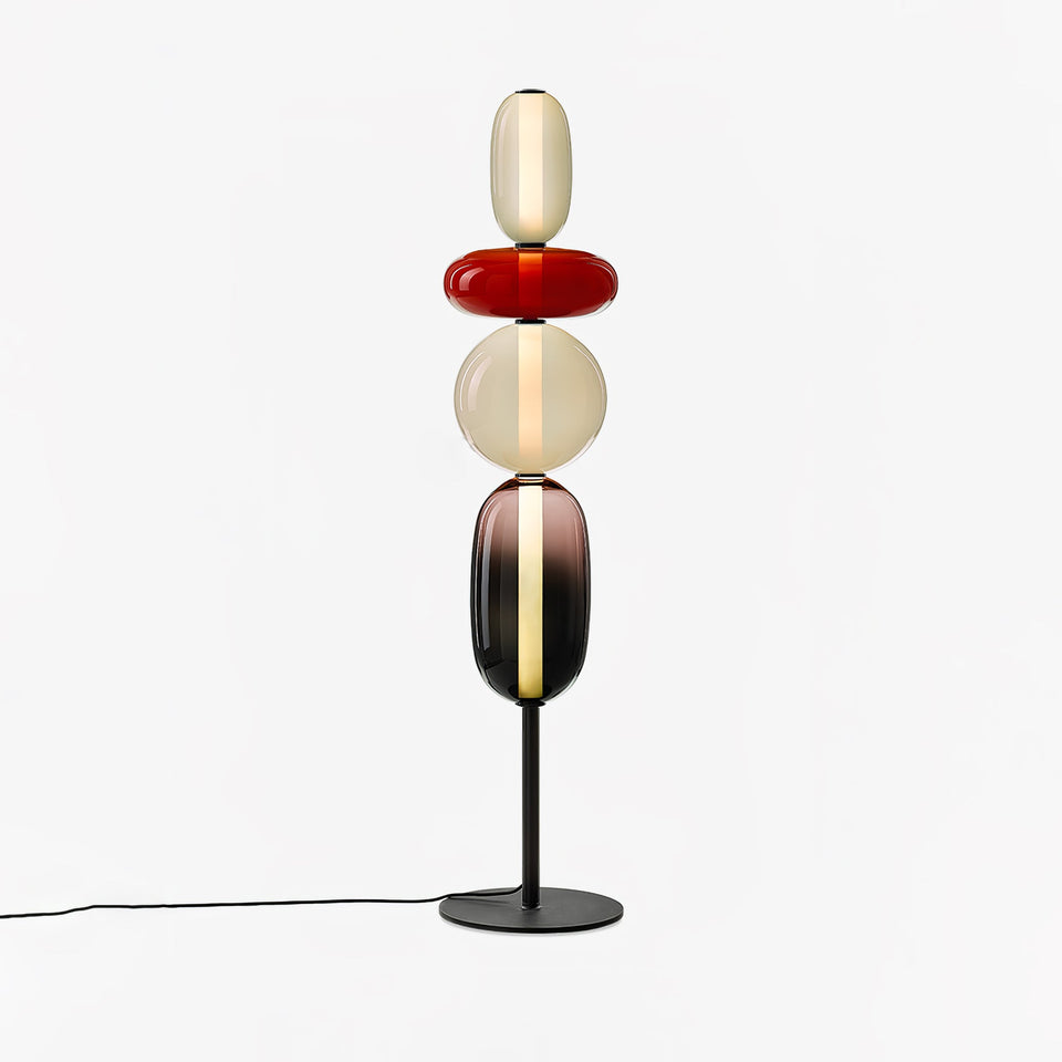 Candied Glass Floor Lamp-Lighting > Floor Lamps-casanuva-casanuva
