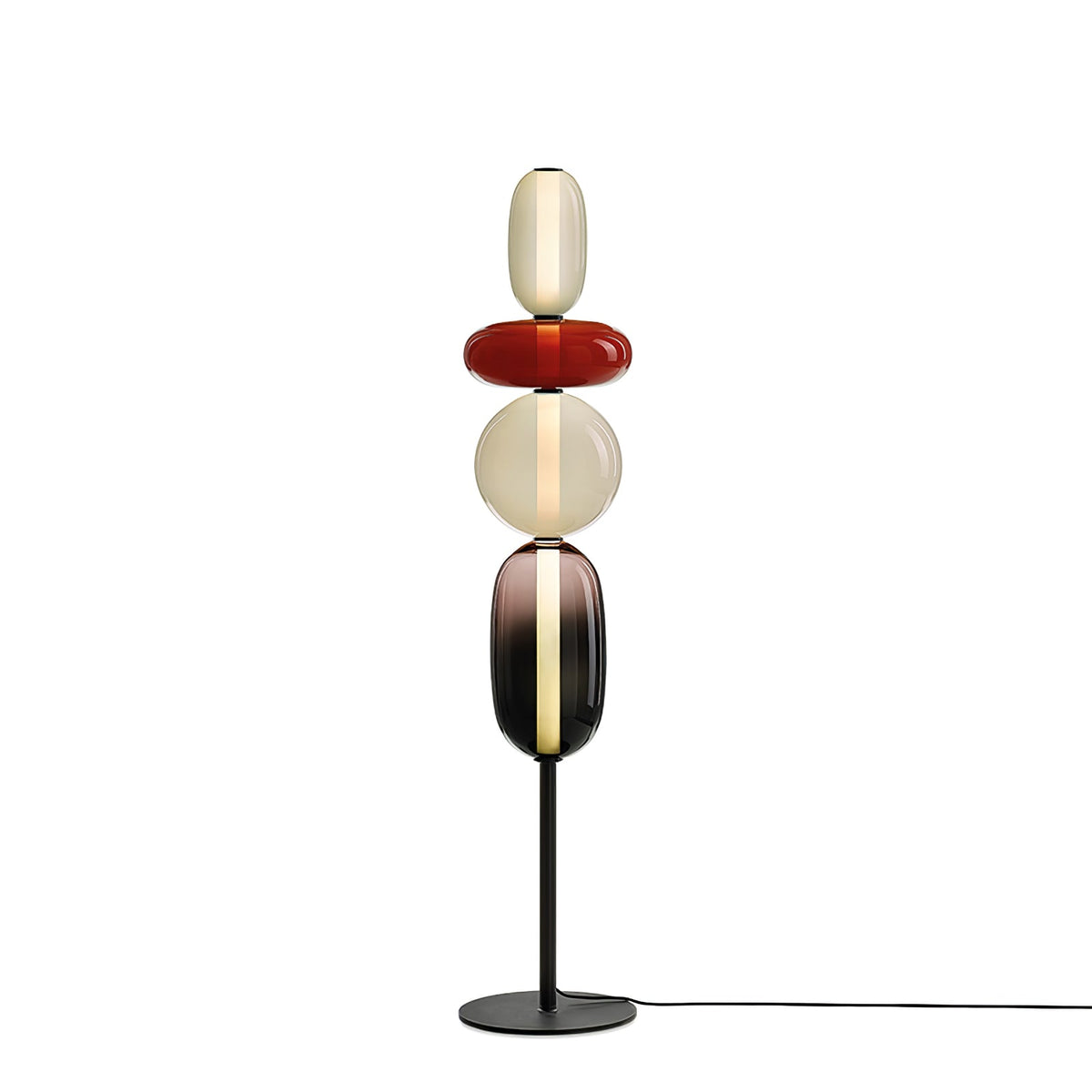 Candied Glass Floor Lamp-Lighting > Floor Lamps-casanuva-casanuva