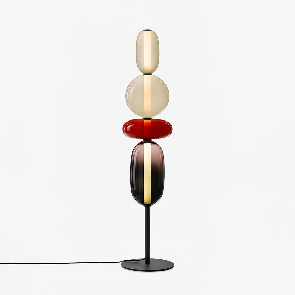 Candied Glass Floor Lamp-Lighting > Floor Lamps-casanuva-casanuva