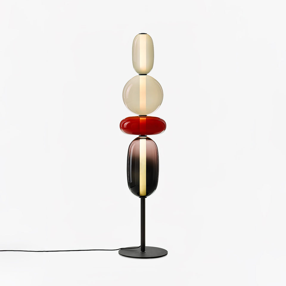 Candied Glass Floor Lamp-Lighting > Floor Lamps-casanuva-casanuva