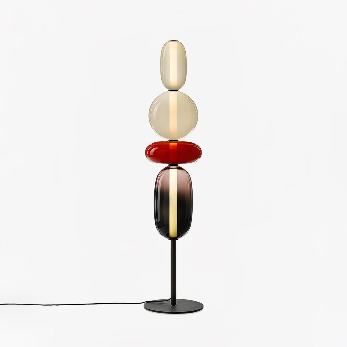 Candied Glass Floor Lamp-Lighting > Floor Lamps-casanuva-casanuva