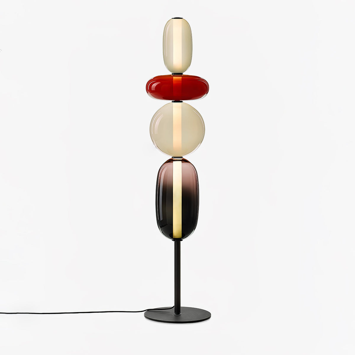 Candied Glass Floor Lamp-Lighting > Floor Lamps-casanuva-casanuva