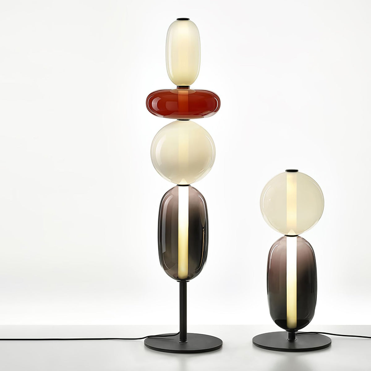 Candied Glass Floor Lamp-Lighting > Floor Lamps-casanuva-casanuva