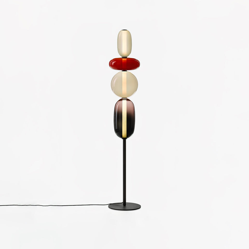 Candied Glass Floor Lamp-Lighting > Floor Lamps-casanuva-casanuva