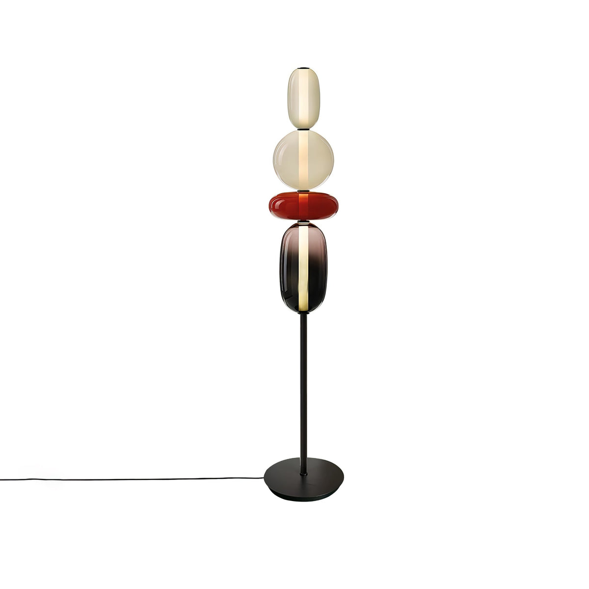Candied Glass Floor Lamp-Lighting > Floor Lamps-casanuva-casanuva