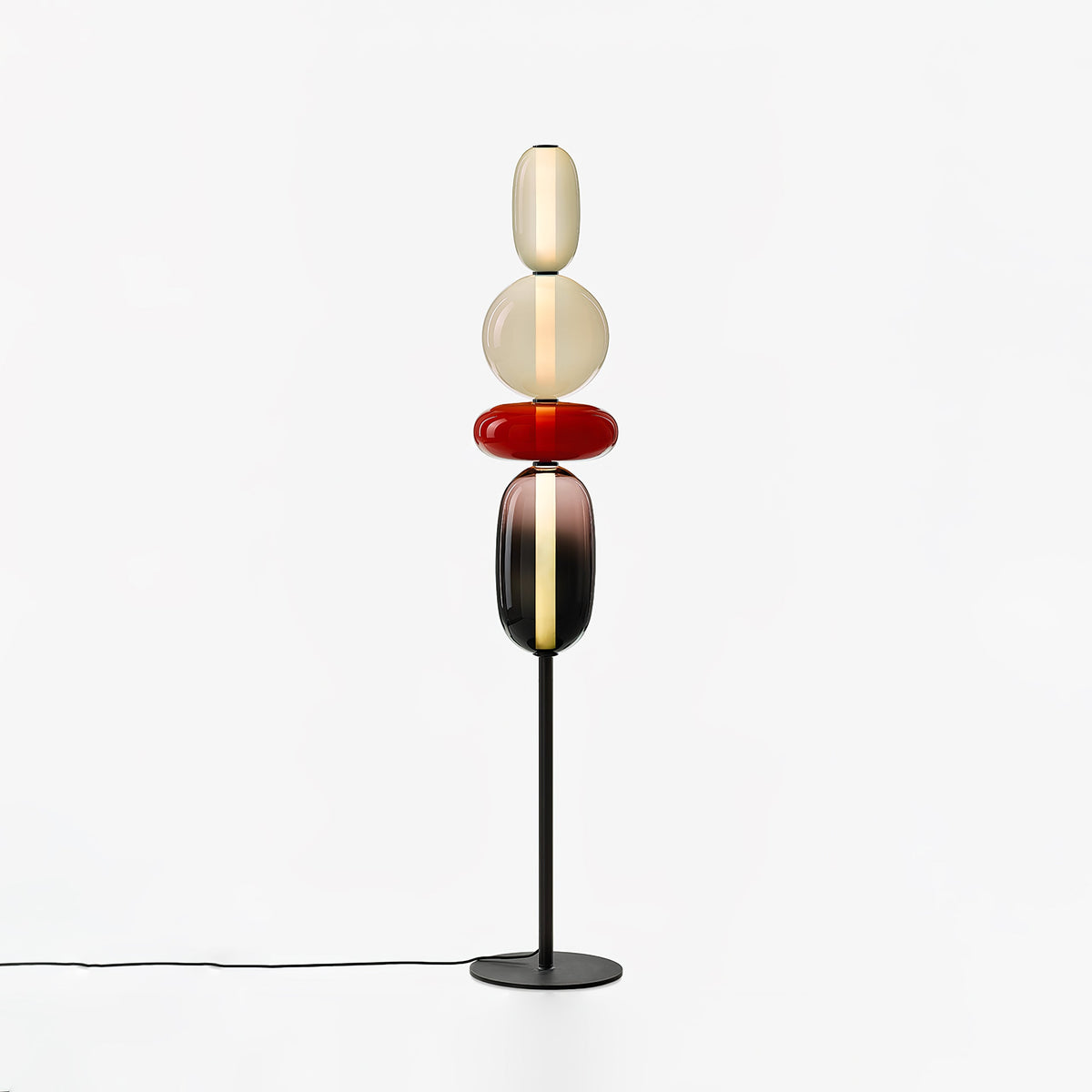 Candied Glass Floor Lamp-Lighting > Floor Lamps-casanuva-casanuva