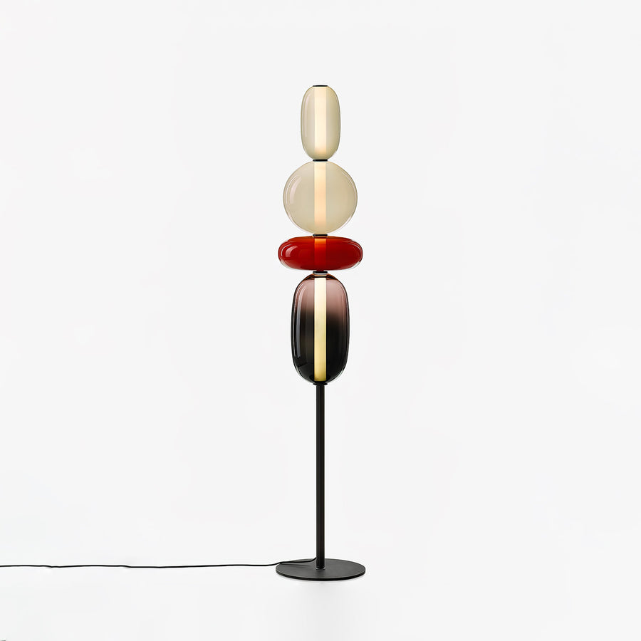 Candied Glass Floor Lamp-Lighting > Floor Lamps-casanuva-casanuva