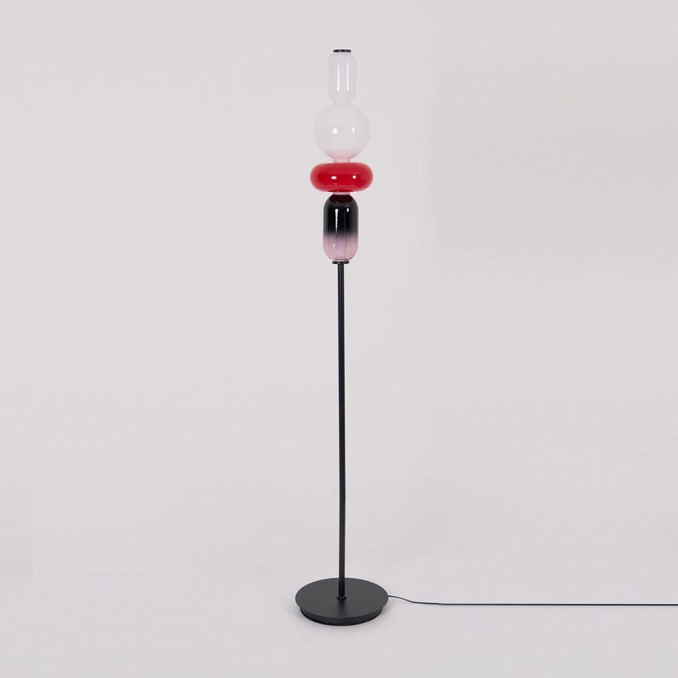 Candied Glass Floor Lamp-Lighting > Floor Lamps-casanuva-casanuva