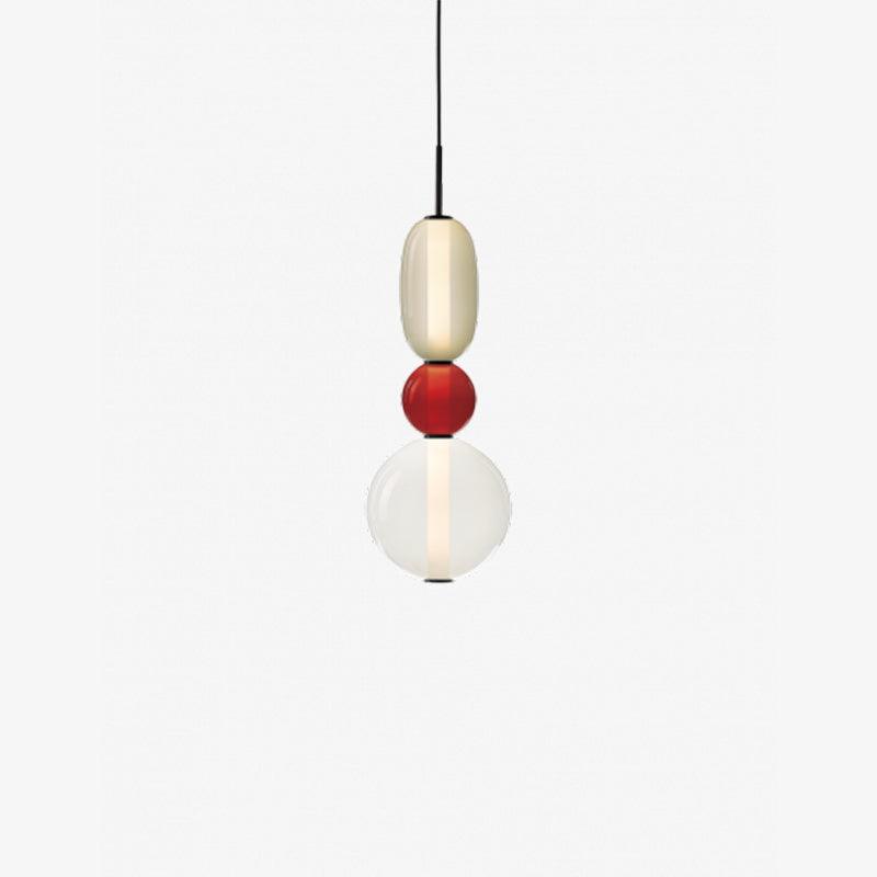 Candied Glass Pendant Light Fixture-Lighting > Pendant Lights-casanuva-16cmx55cm-Warm Light-Colorful-casanuva