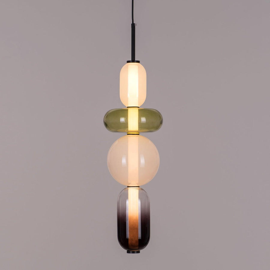 Candied Glass Pendant Light Fixture-Lighting > Pendant Lights-casanuva-casanuva