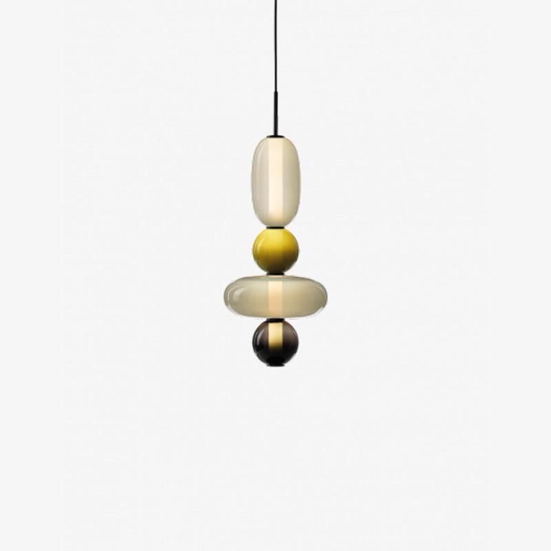 Candied Glass Pendant Light Fixture-Lighting > Pendant Lights-casanuva-casanuva