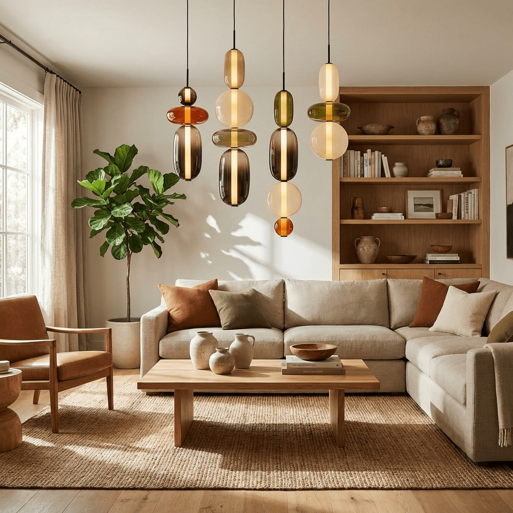 Candied Glass Pendant Light Fixture-Lighting > Pendant Lights-casanuva-casanuva
