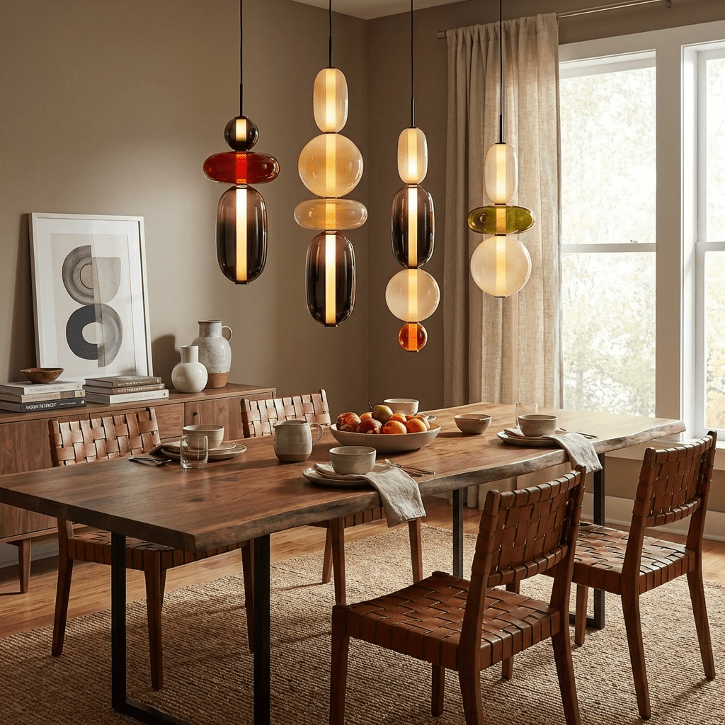 Candied Glass Pendant Light Fixture-Lighting > Pendant Lights-casanuva-casanuva