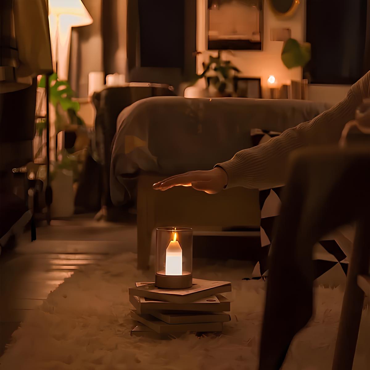 Candle Glow Romantic Scented Candle-Home Decor > Decorative Accessories-casanuva-casanuva