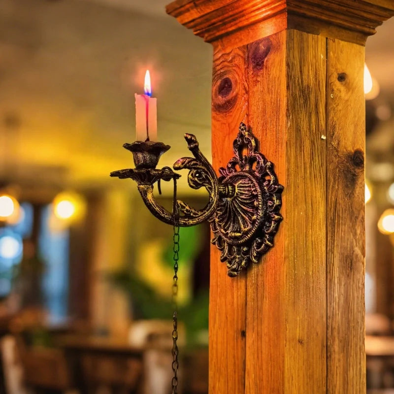 Candle Sconce Wall Mount Decorative Lighting-Home Decor > Candle Holders-casanuva-casanuva