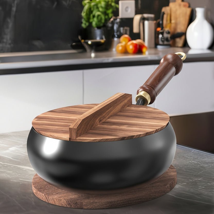 Cast Iron Skillet with Lid High Performance Cooking Essential-Kitchen & Dining > Cookware-casanuva-casanuva
