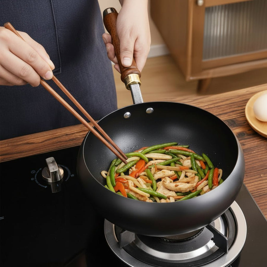 Cast Iron Skillet with Lid High Performance Cooking Essential-Kitchen & Dining > Cookware-casanuva-casanuva