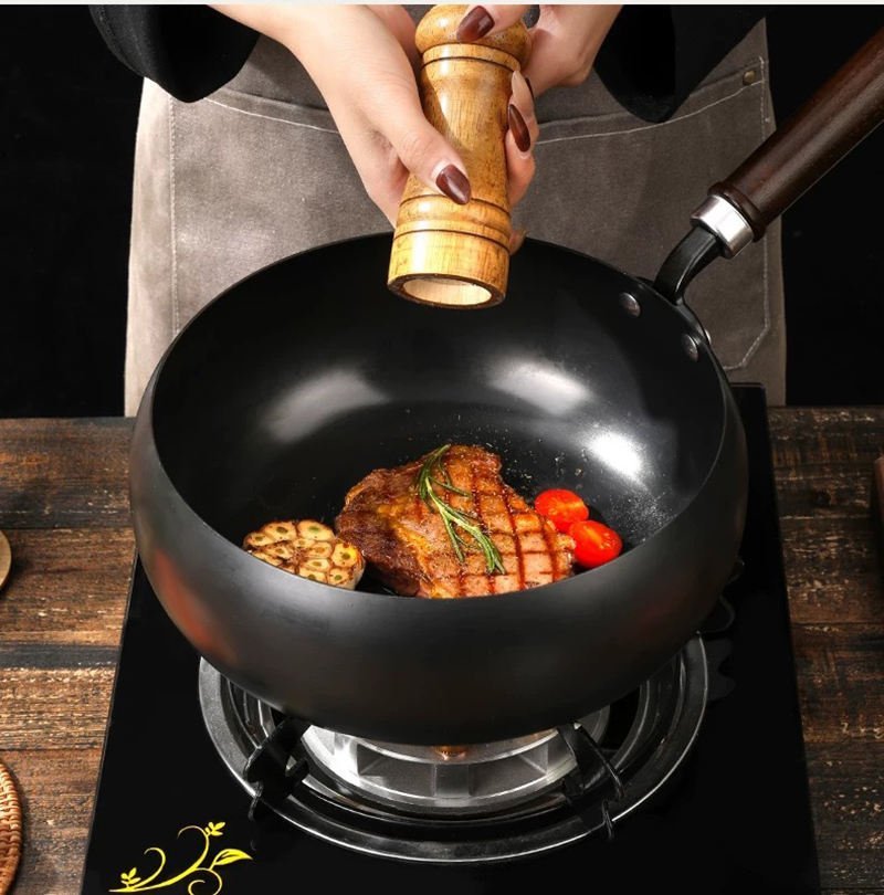 Cast Iron Skillet with Lid High Performance Cooking Essential-Kitchen & Dining > Cookware-casanuva-casanuva