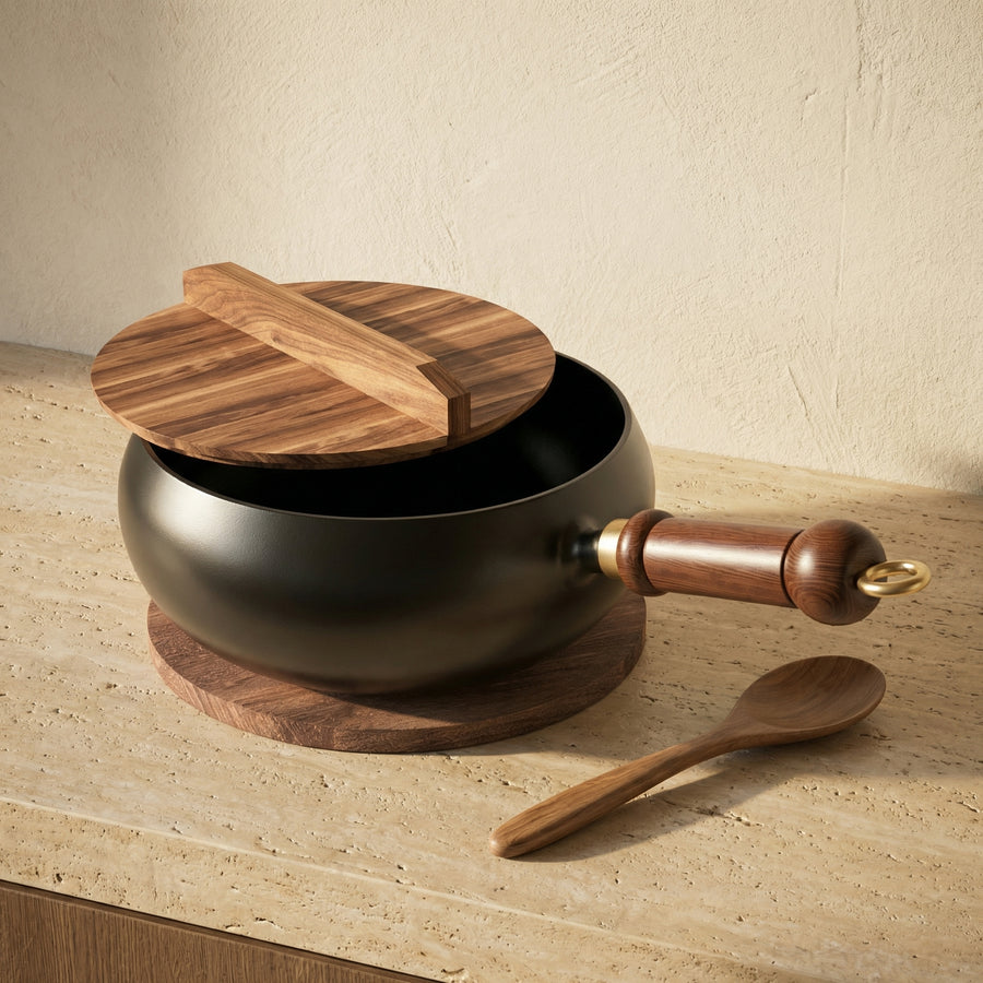 Cast Iron Skillet with Lid High Performance Cooking Essential-Kitchen & Dining > Cookware-casanuva-casanuva