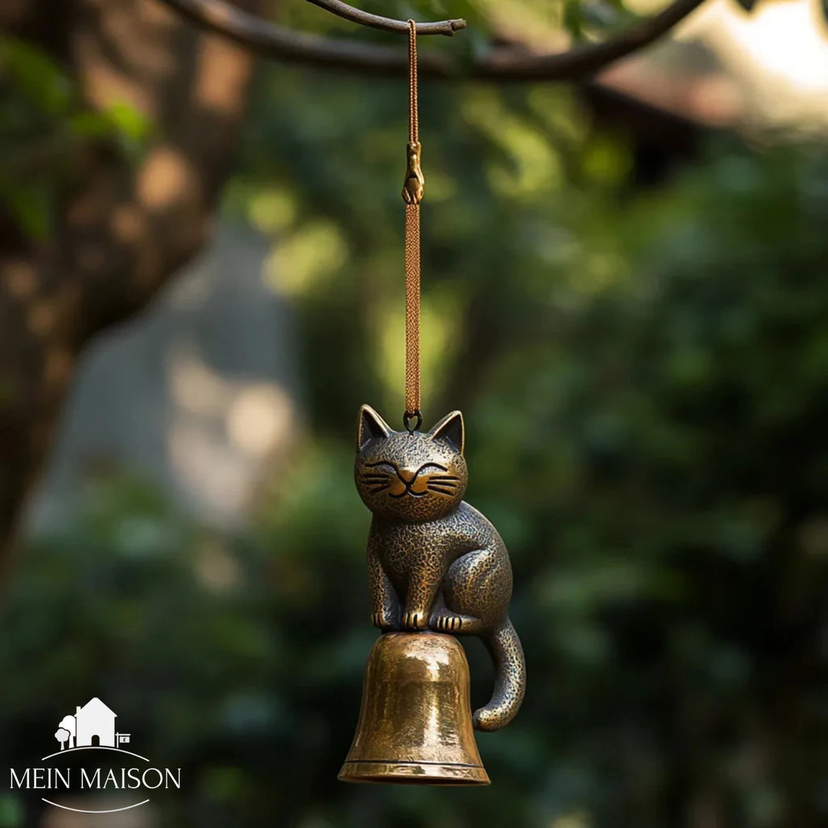 Cat Wind Chime with Magical Design-Home Decor > Decorative Accessories-casanuva-casanuva