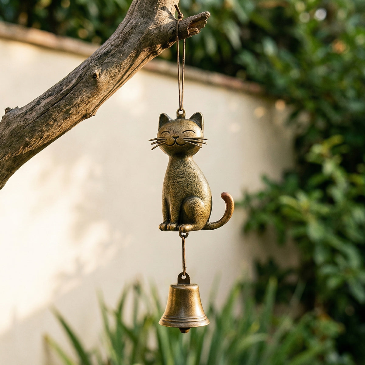 Cat Wind Chime with Magical Design-Home Decor > Decorative Accessories-casanuva-casanuva