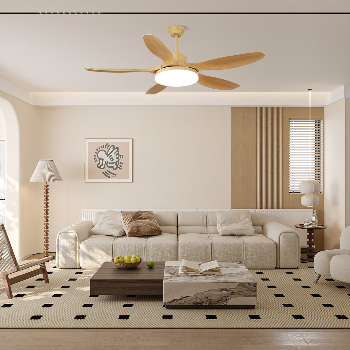 Ceiling Fan Light 48 Inch 52 Inch Keltis-Lighting > Ceiling Lights-casanuva-casanuva