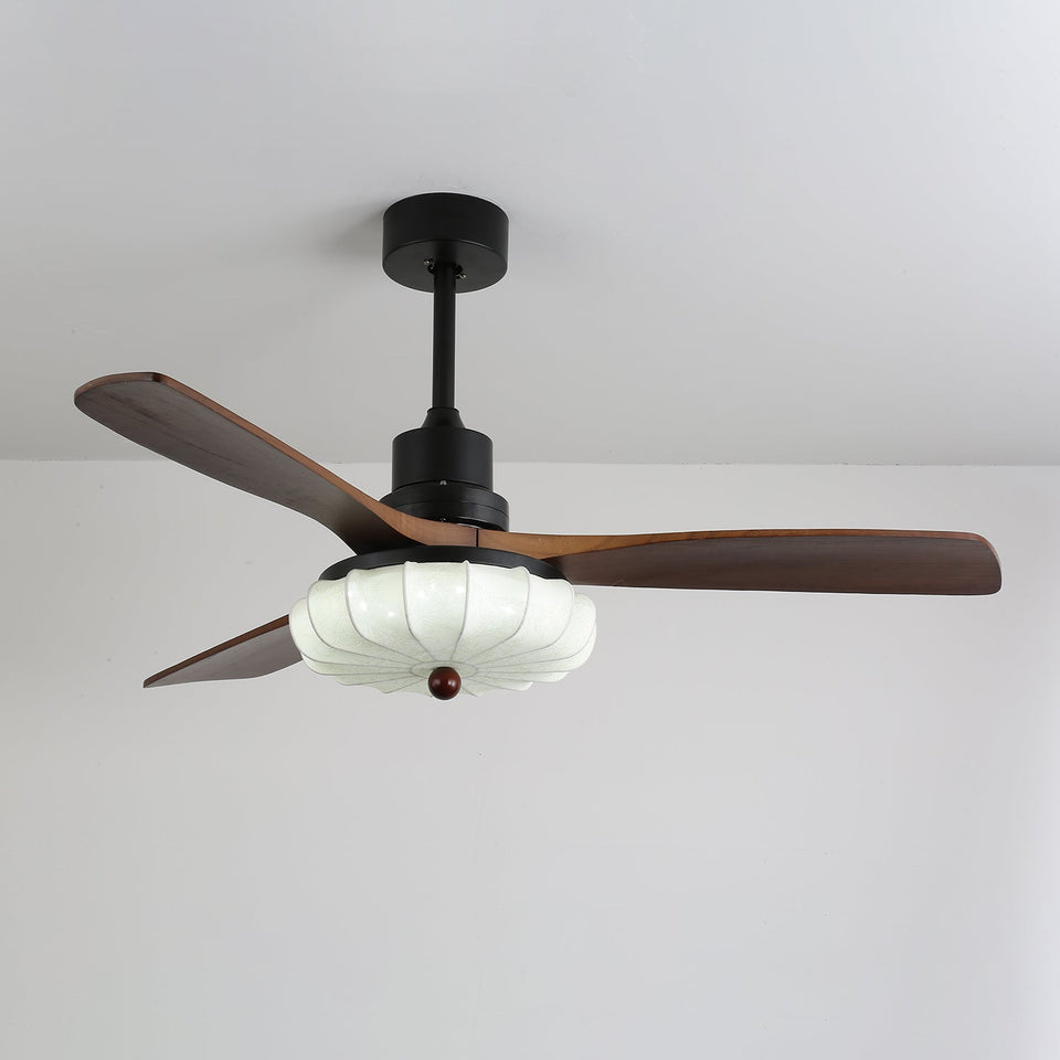 Ceiling Fan Light Lotus Bloom Design-Lighting > Ceiling Lights-casanuva-casanuva