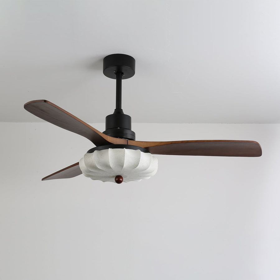 Ceiling Fan Light Lotus Bloom Design-Lighting > Ceiling Lights-casanuva-casanuva