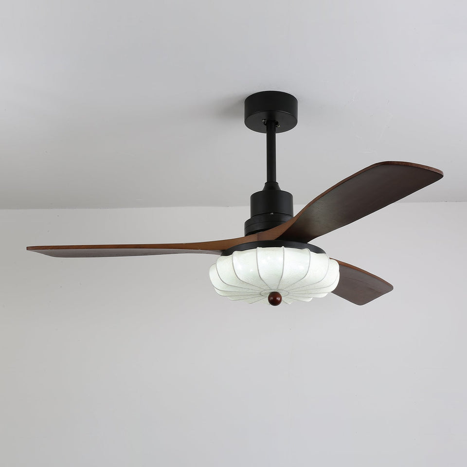 Ceiling Fan Light Lotus Bloom Design-Lighting > Ceiling Lights-casanuva-casanuva