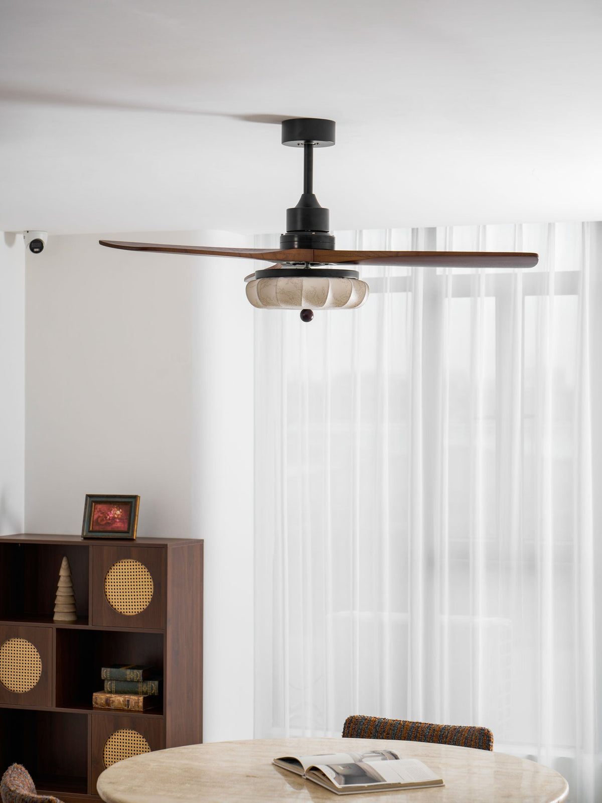 Ceiling Fan Light Lotus Bloom Design-Lighting > Ceiling Lights-casanuva-casanuva