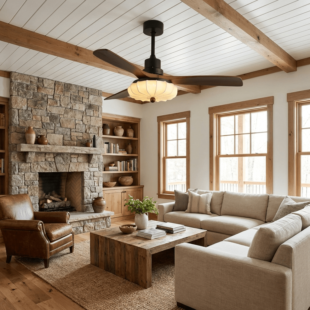 Ceiling Fan Light Lotus Bloom Design-Lighting > Ceiling Lights-casanuva-casanuva
