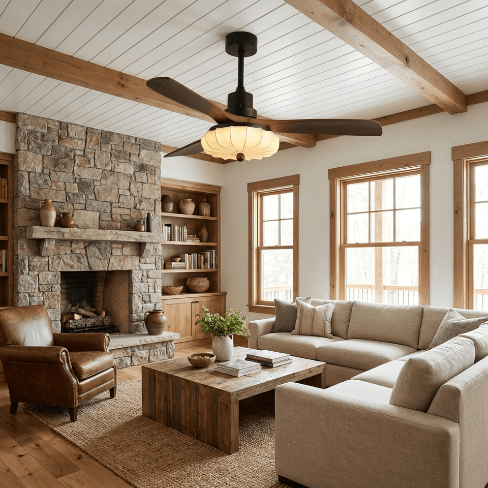 Ceiling Fan Light Lotus Bloom Design-Lighting > Ceiling Lights-casanuva-casanuva