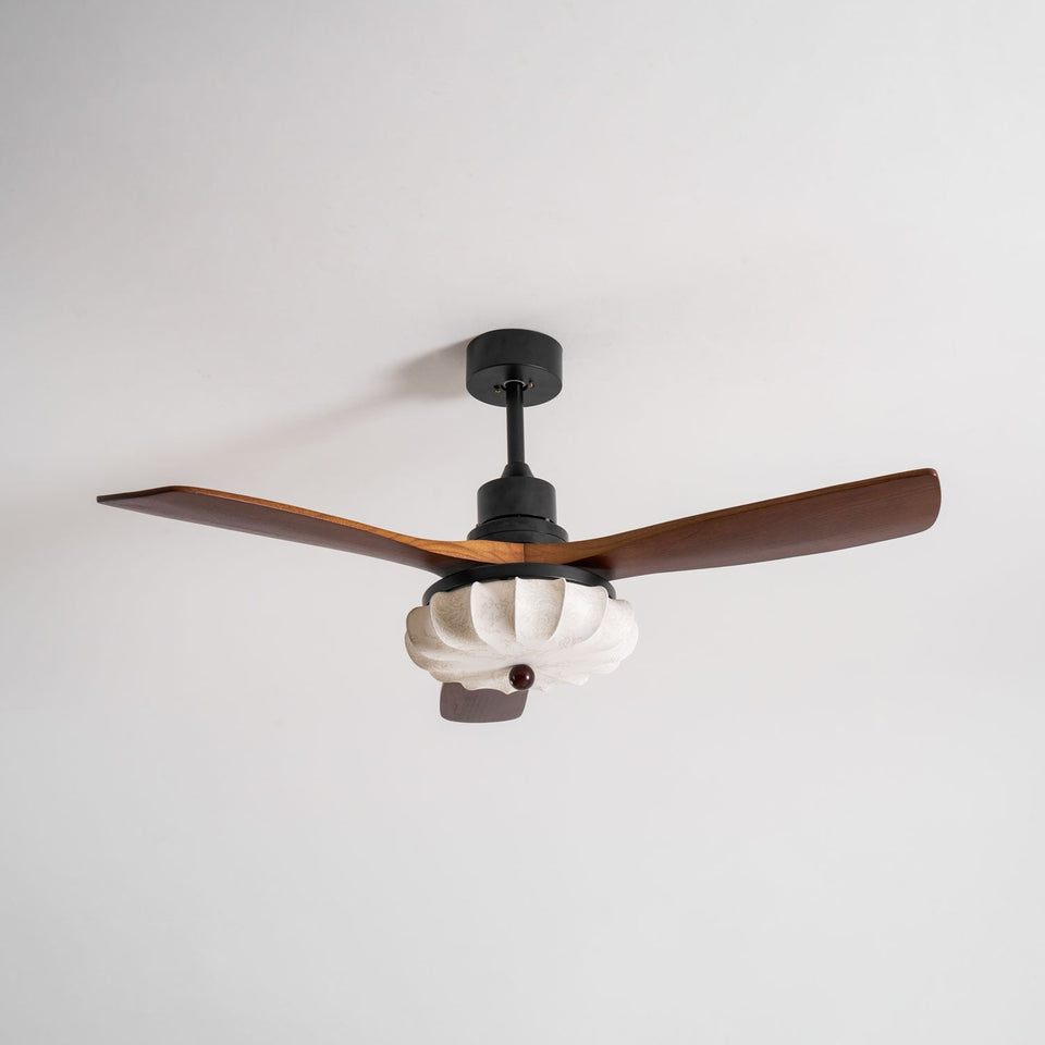 Ceiling Fan Light Lotus Bloom Design-Lighting > Ceiling Lights-casanuva-casanuva