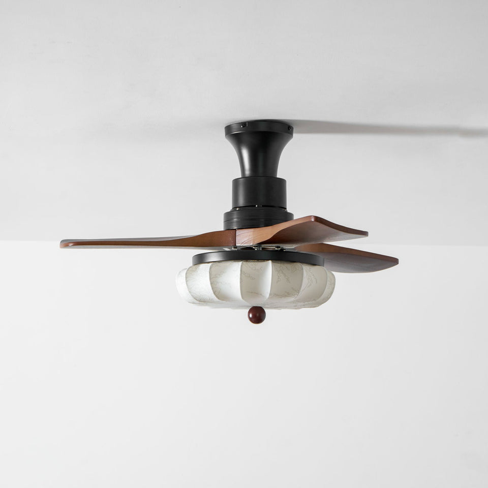Ceiling Fan Light Lotus Bloom Design-Lighting > Ceiling Lights-casanuva-casanuva