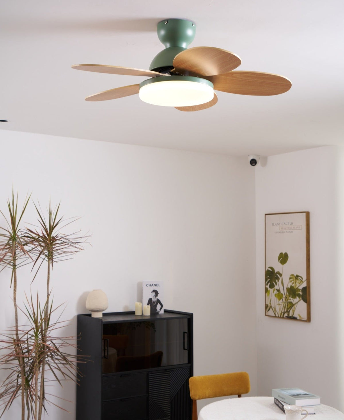 Ceiling Fan Light with Dimmable LED and Modern Design-Lighting > Ceiling Lights-casanuva-casanuva