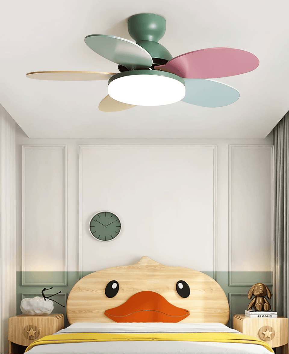 Ceiling Fan Light with Dimmable LED and Modern Design-Lighting > Ceiling Lights-casanuva-casanuva