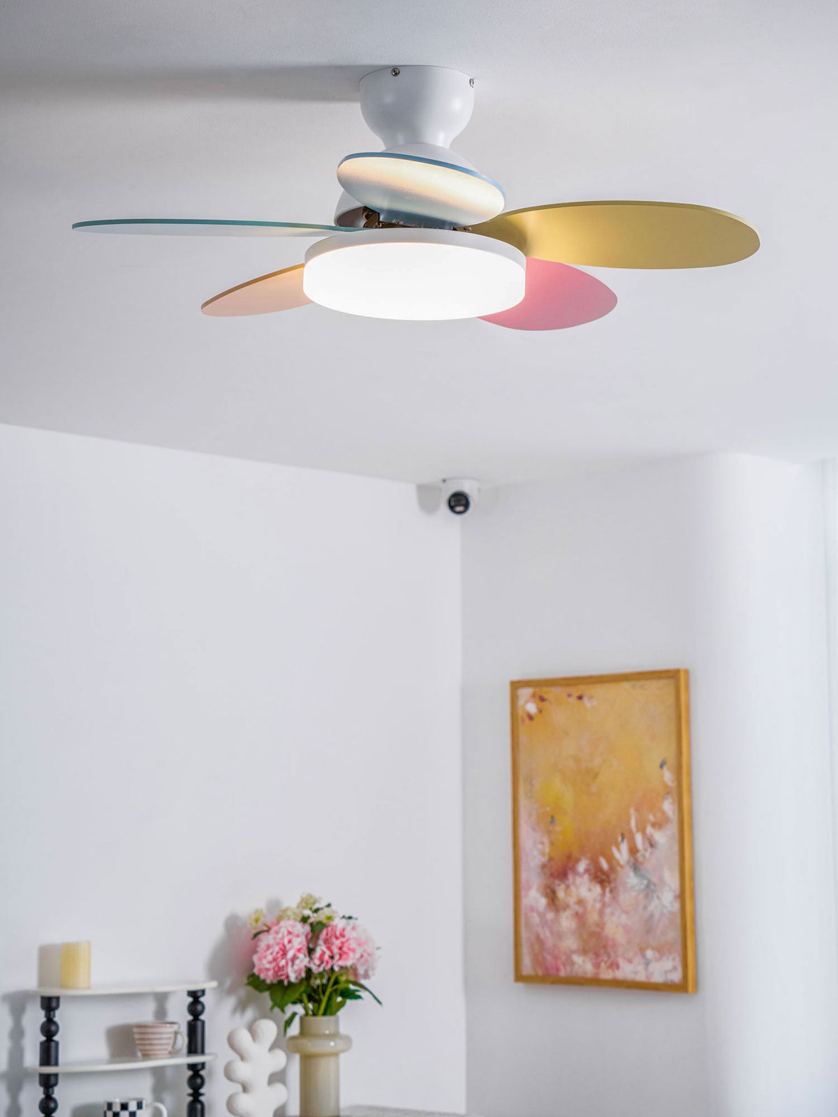Ceiling Fan Light with Dimmable LED and Modern Design-Lighting > Ceiling Lights-casanuva-casanuva