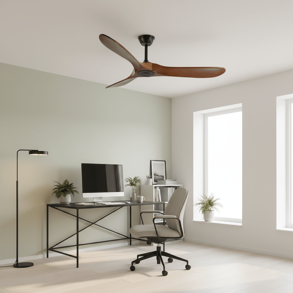 Ceiling Fan with Remote Control and Energy Efficient Design-Lighting > Ceiling Lights-casanuva-casanuva