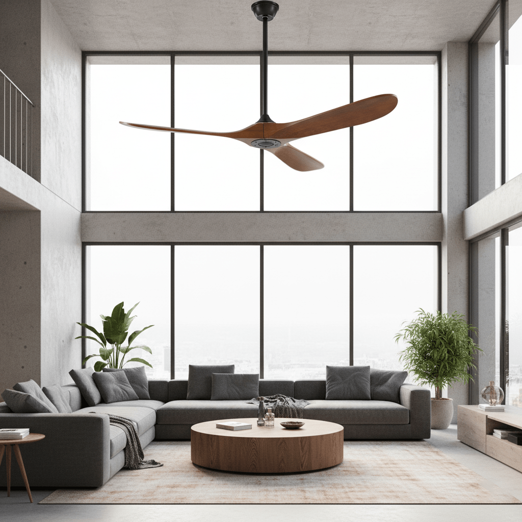 Ceiling Fan with Remote Control and Energy Efficient Design-Lighting > Ceiling Lights-casanuva-casanuva