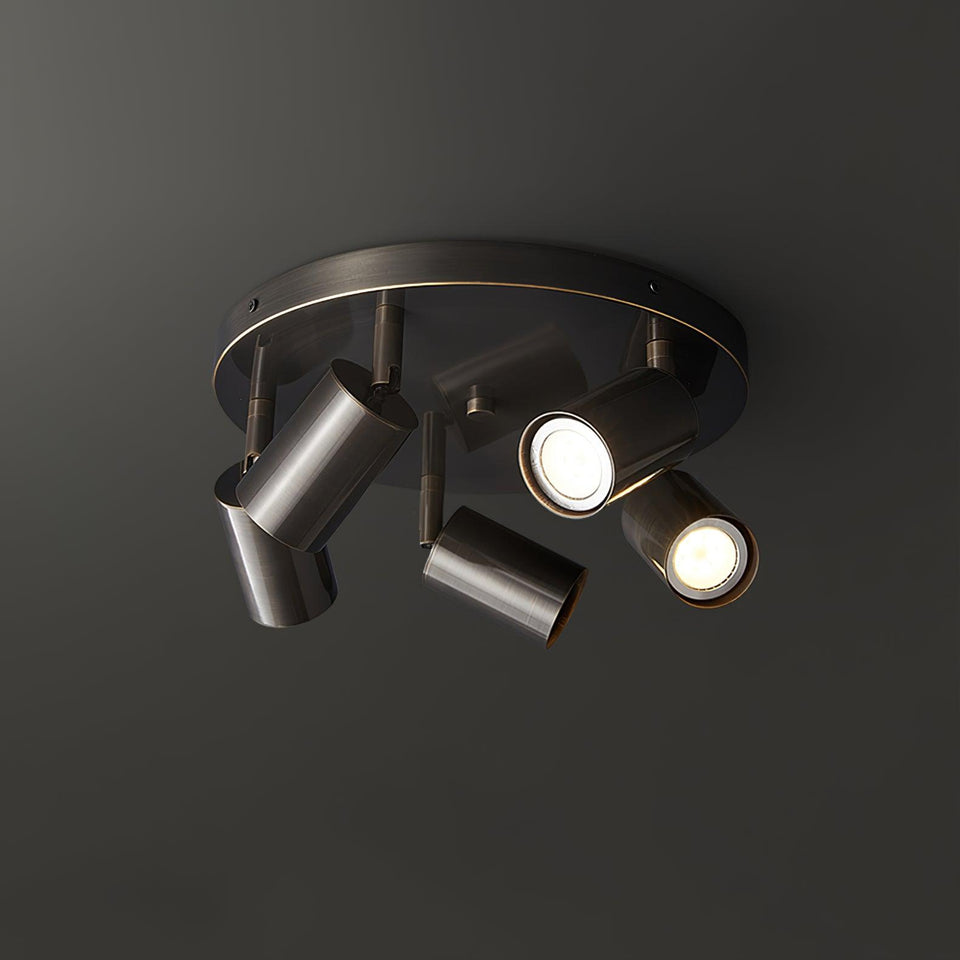 Ceiling Light Hugo Hotspot LED-Lighting > Ceiling Lights-casanuva-5 heads 30cmx15cm-Black-casanuva