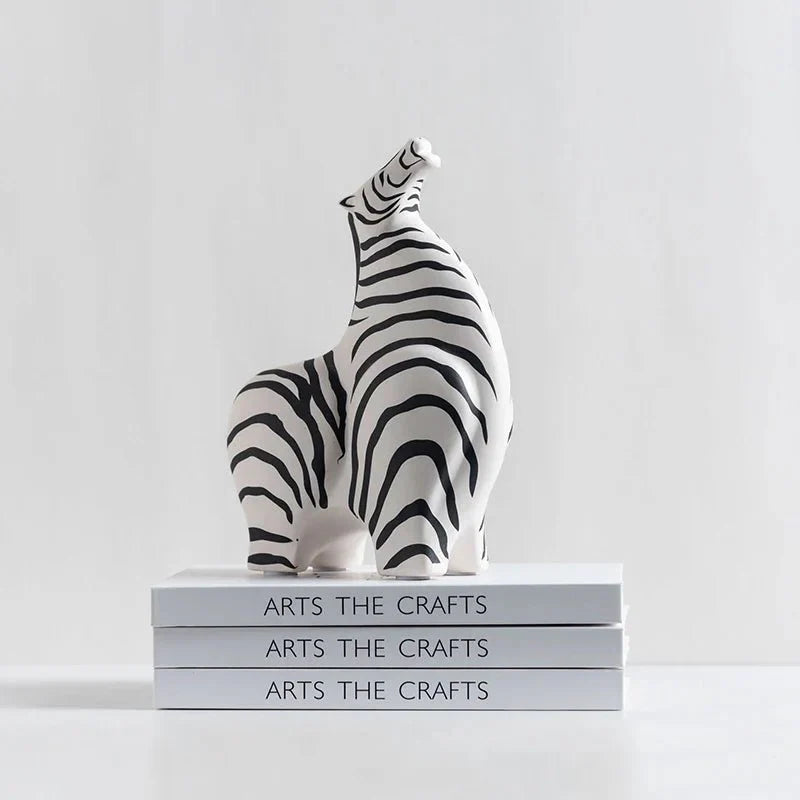 Ceramic Safari Animal Sculpture-Home Decor > Sculptures & Figurines-casanuva-casanuva