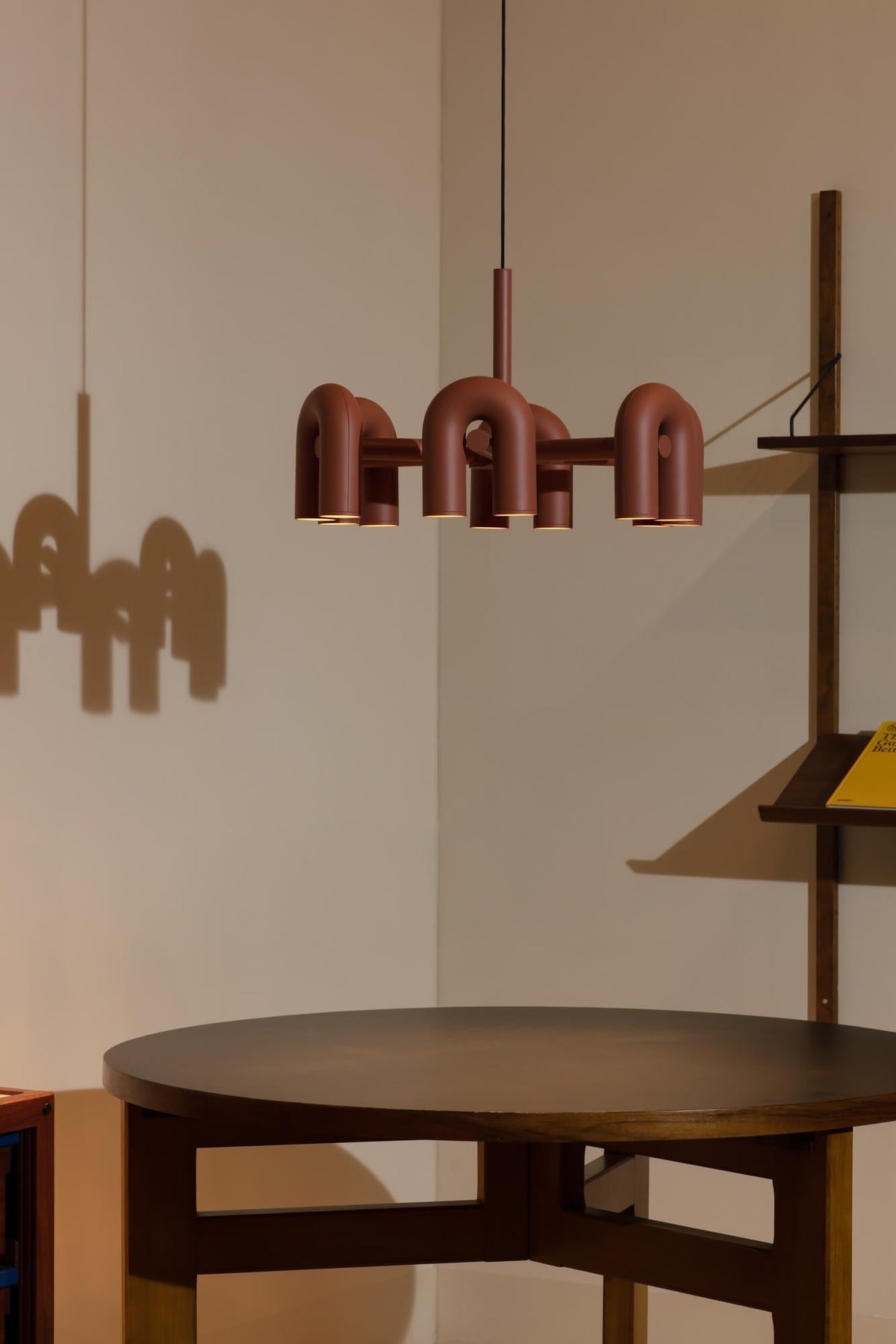Chandelier with Colorful Glass Accents-Lighting > Chandeliers & Pendant Lights-casanuva-casanuva