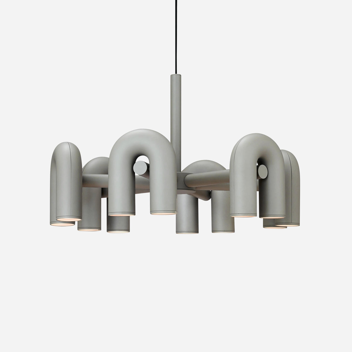 Chandelier with Colorful Glass Accents-Lighting > Chandeliers & Pendant Lights-casanuva-casanuva