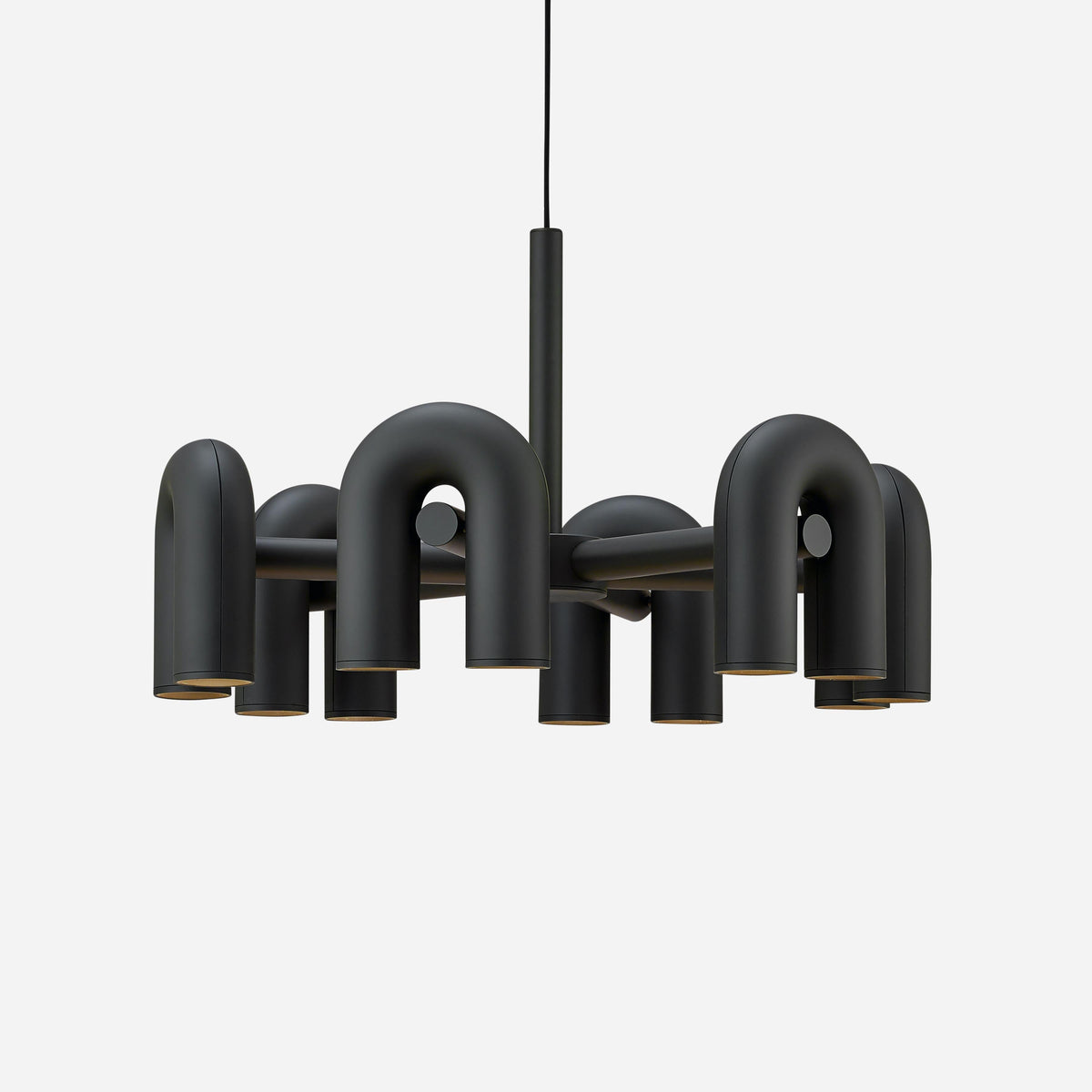 Chandelier with Colorful Glass Accents-Lighting > Chandeliers & Pendant Lights-casanuva-casanuva