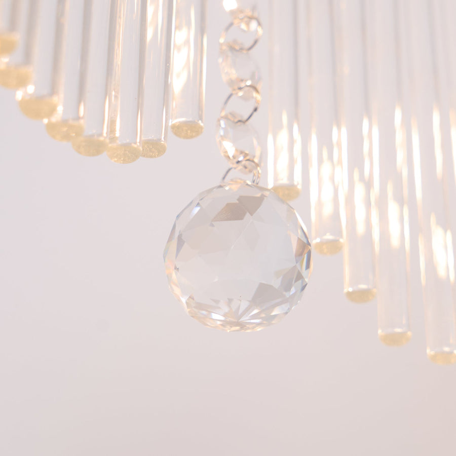 Chandelier with Crystal Accents-Lighting > Chandeliers & Pendant Lights-casanuva-casanuva